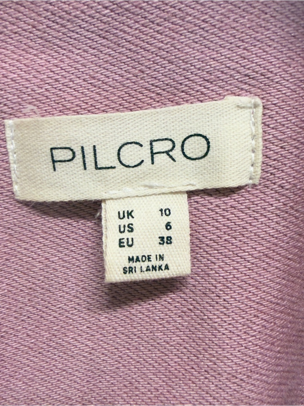 Anthropologie Pilcro Sleeveless Pink Denim Mini Dress Size 6 - Picture 8 of 13